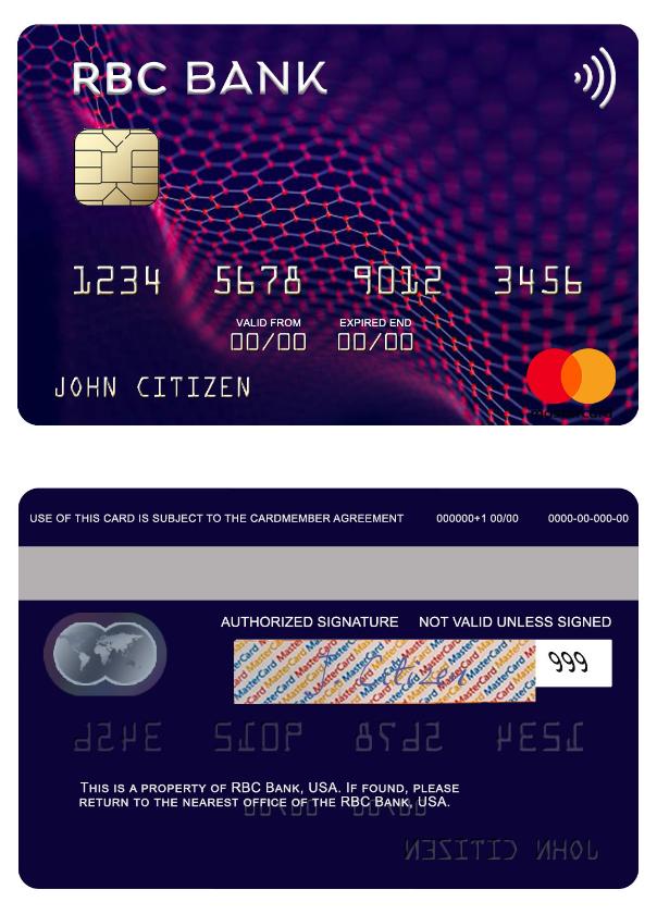 USA RBC Bank mastercard